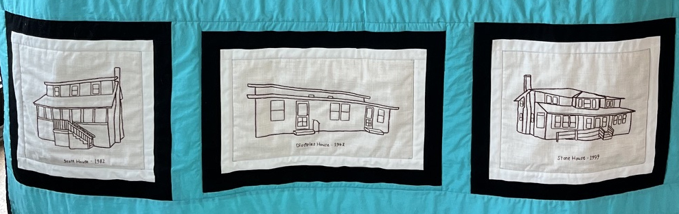 Row 4 of the quilt